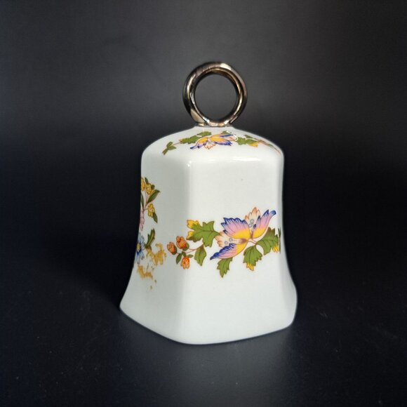 Aynsley Cottage Garden Bone China Decorative Bell Vintage - Picture 6 of 12